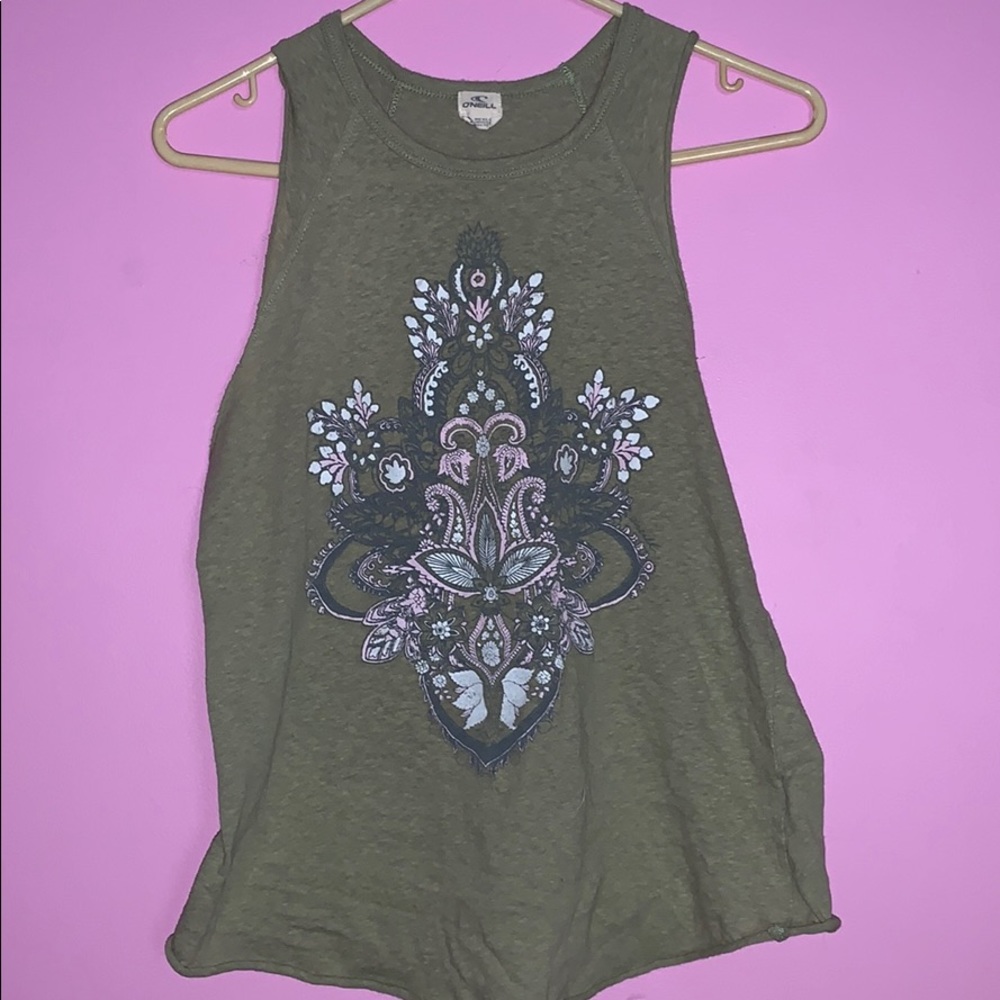 Loose fitting muscle tank